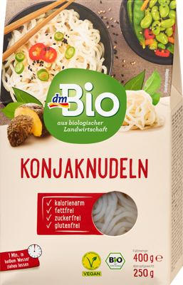 dmBio konjak rezanci 400 g/250 g T