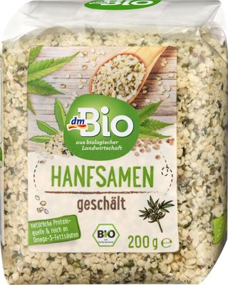 dmBio sjem. konoplje oljuštene 200 g