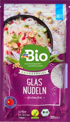 dmBio stakleni rezanci 200 g