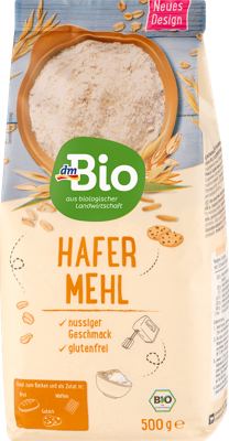 dmBio zobeno brašno bez glutena 500 g