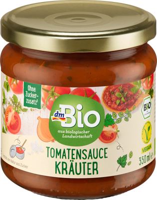 dmBio umak od rajčica sa začinima 350 ml
