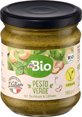 dmBio pesto verde bos./ind.oraš. 190 g