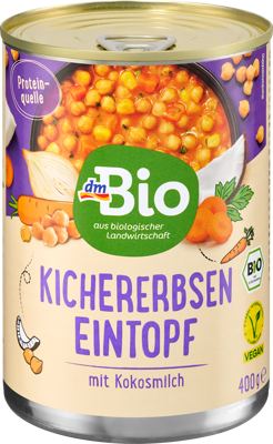 dmBio varivo od slanutka, 400 g