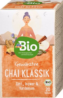dmBio čaj chai klasik, 20x2g,40 g