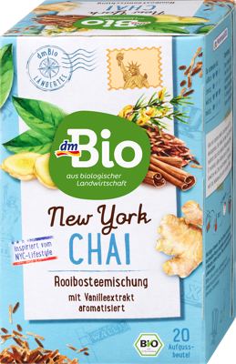 dmBio čaj New York Chai, 20x2 g