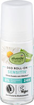 alverde deo roll-on sens.a.ver&kam.50 ml