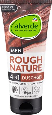 alverde MEN Rough Nature tuš.4u1 200ml