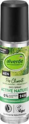 alverde MEN deo sprej Active Nat. 75 ml