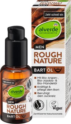 alverde MEN Rough Nat. ulje/bradu 30 ml