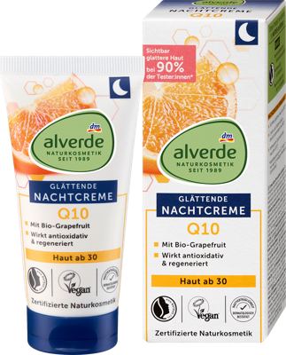 alverde noćna krema Q10 Anti-Aging 50 ml
