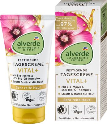 alverde vital+ dnevna krema 50 ml