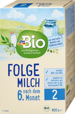 dmBio Baby 2 zamj. mlijeko 600g