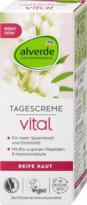 alverde Vital dnevnakrema vuč./pep. 50ml