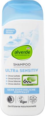 alverde šampon Ultra Sensitive 200 ml