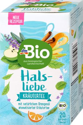 dmBio biljni čaj Halsliebe 20 vr. 36 g