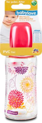 babylove bočica stakl.šir.grlo 240ml