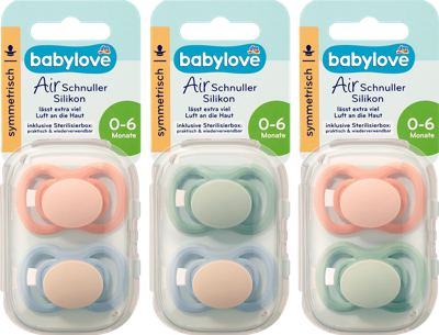 babylove duda sim./silik. 0-6 mj. 2 kom.