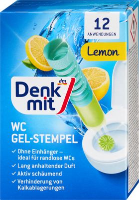 Denkmit WC gel pečat limun 1 kom.