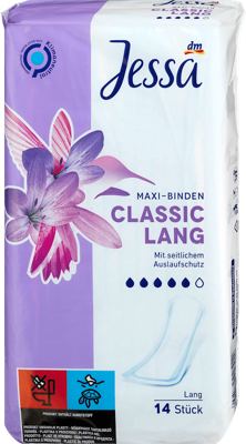 Jessa ulošci maksi classic dugi 14 kom.
