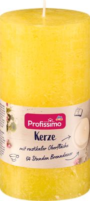 Profissimo svijeća 130/68 žuta 1 kom.