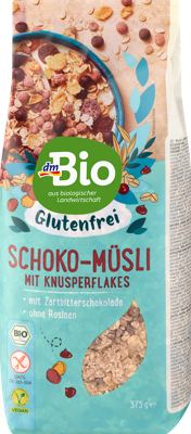 dmBio čok.müsli bez glutena 375 g T