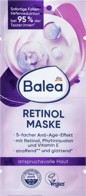 Balea maska za lice retinol 2x8 ml T