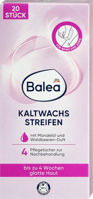 Balea trake vos/hl.depilaciju 20 kom. T