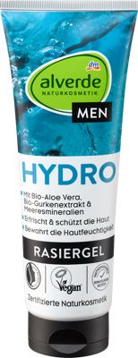 alverde MEN gel/brijanje Hydro 125 ml