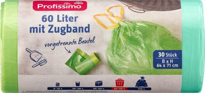 Profissimo vreć. za smeće /vez.60l 30k T