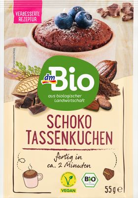 dmBio kolač u šalici čokol. 55 g