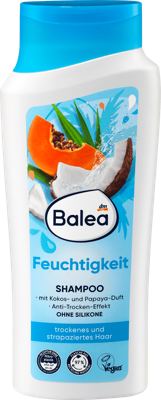 Balea šampon suha & oštećena kosa 300 ml