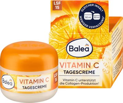 Balea dnevna krema vit. C ZF15 50 ml