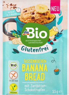 dmBio kolač u šal. ban.bread bez gl 55 g