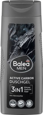 Balea MEN gel/tuš. 3u1.Act.Carbon 300ml