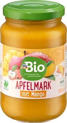 dmBio pire jabuka i mango 360g
