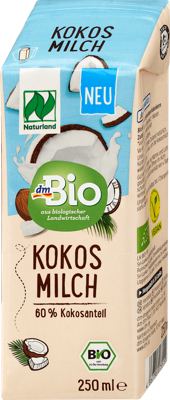 dmBio kokos. mlijeko tetrapak 0,25 l
