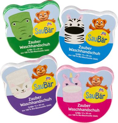 SauBär rukavica za pranje sort 1 kom. OS