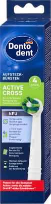 Dontodent zamj. gl. Active Cross 4 kom.