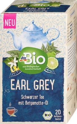 dmBio crni čaj Earl Grey 20x1,75 g 35 g