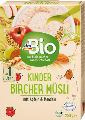 dmBio dječji Birchermüsli 250 g Demeter