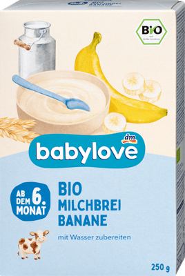 babylove mlij. kaša banana 6+,250 g OS