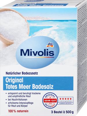 Mivolis sol/kupanje iz Mrtvog mora 1,5kg
