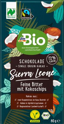 dmBio Sierra Leone čok./kokos 80 g