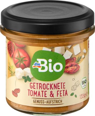 dmBio namaz suš. rajč. & feta sir 135 g