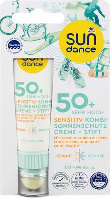 SUNDANCE sens.krem 25 ml+stik 3 g, ZF50+
