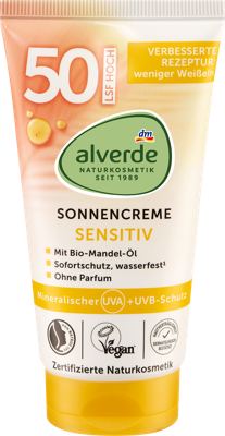 alverde krema/sunč. sens. ZF50, 75 ml
