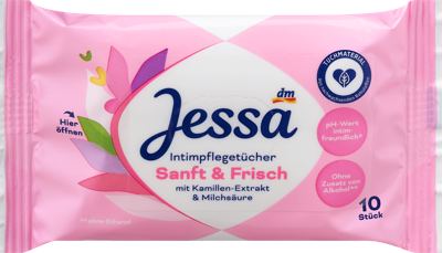 Jessa maramice za intimnu njegu 10 kom.