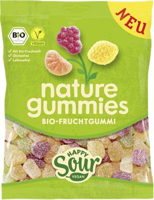 BOMBON NATURE GUMENI HAPPY SOUR 100g