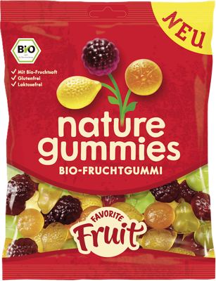 BOMBON NATURE GUMENI FRUIT100g