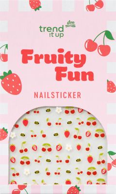 tIU naljepnice/nokti Fruity Fun 72 kom.